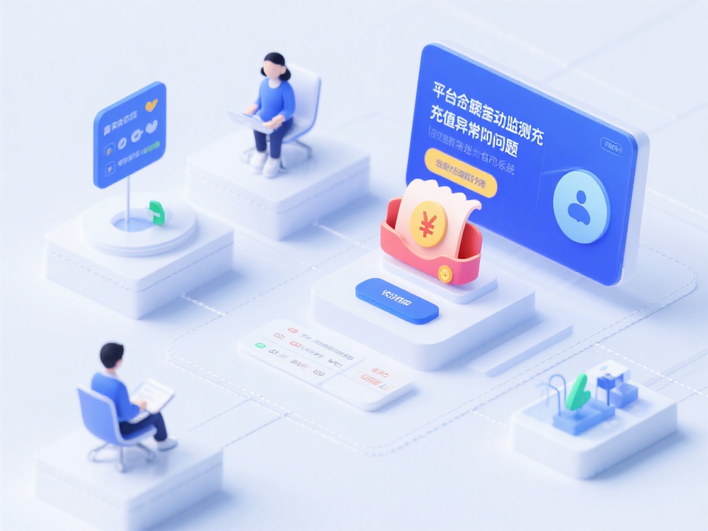 解决方案：平台应主动监测充值异常问题，打造充值处理