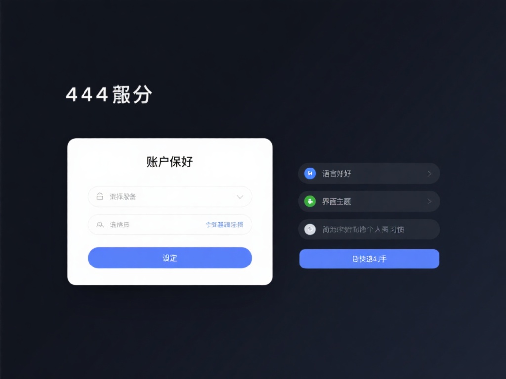 第四步：设定账户偏好及选择服务
完成基础设置后，