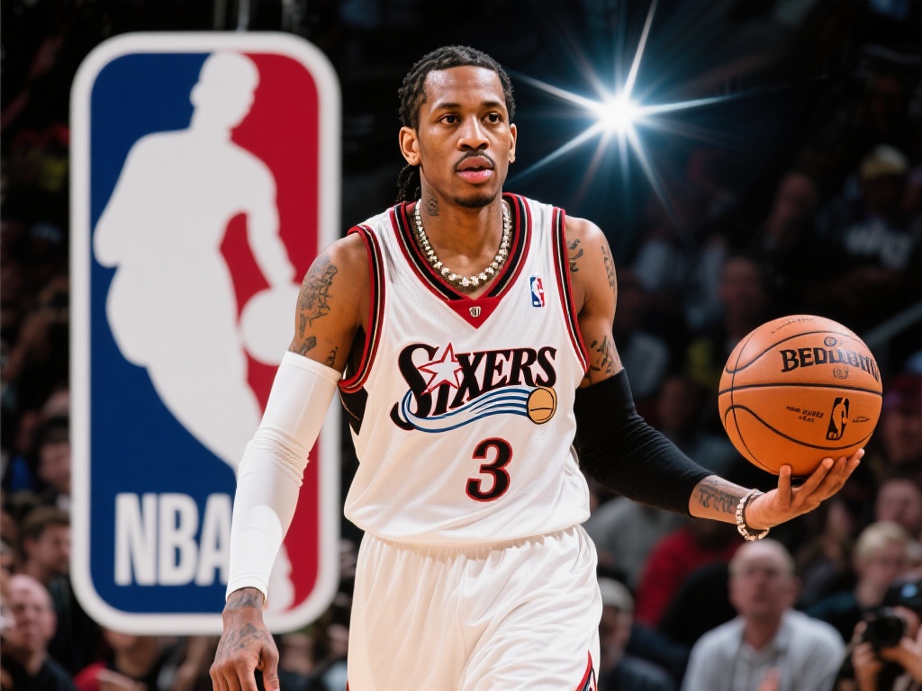 在贝博BB平台上重温艾弗森的辉煌巅峰之路 在篮球的世界中,艾弗森如同一颗璀璨的明星,他的巅峰