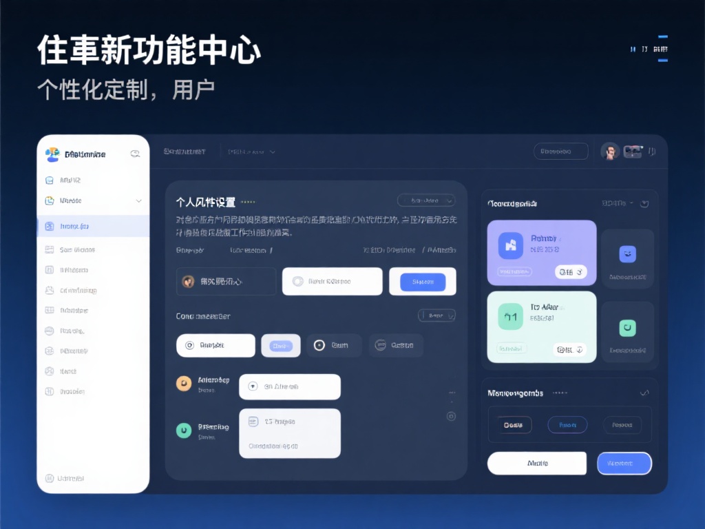 在革新功能中，个性化定制为用户提供了广泛选择。用户